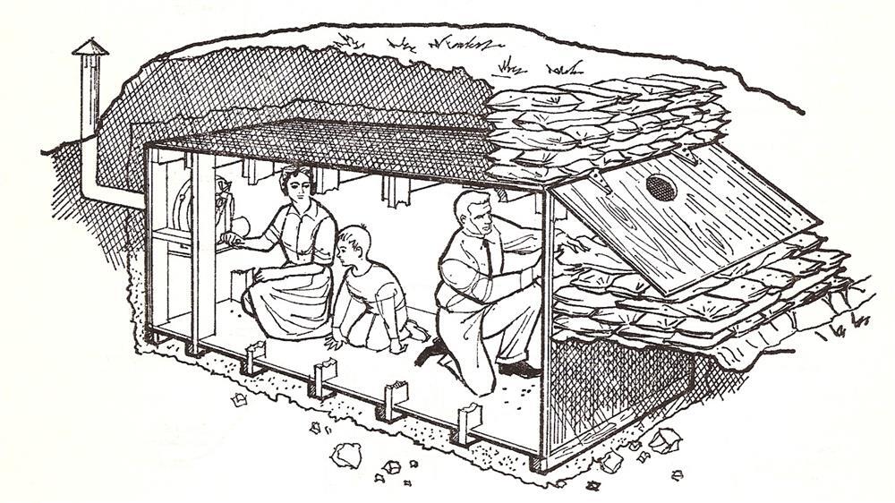 Убежище в погребе